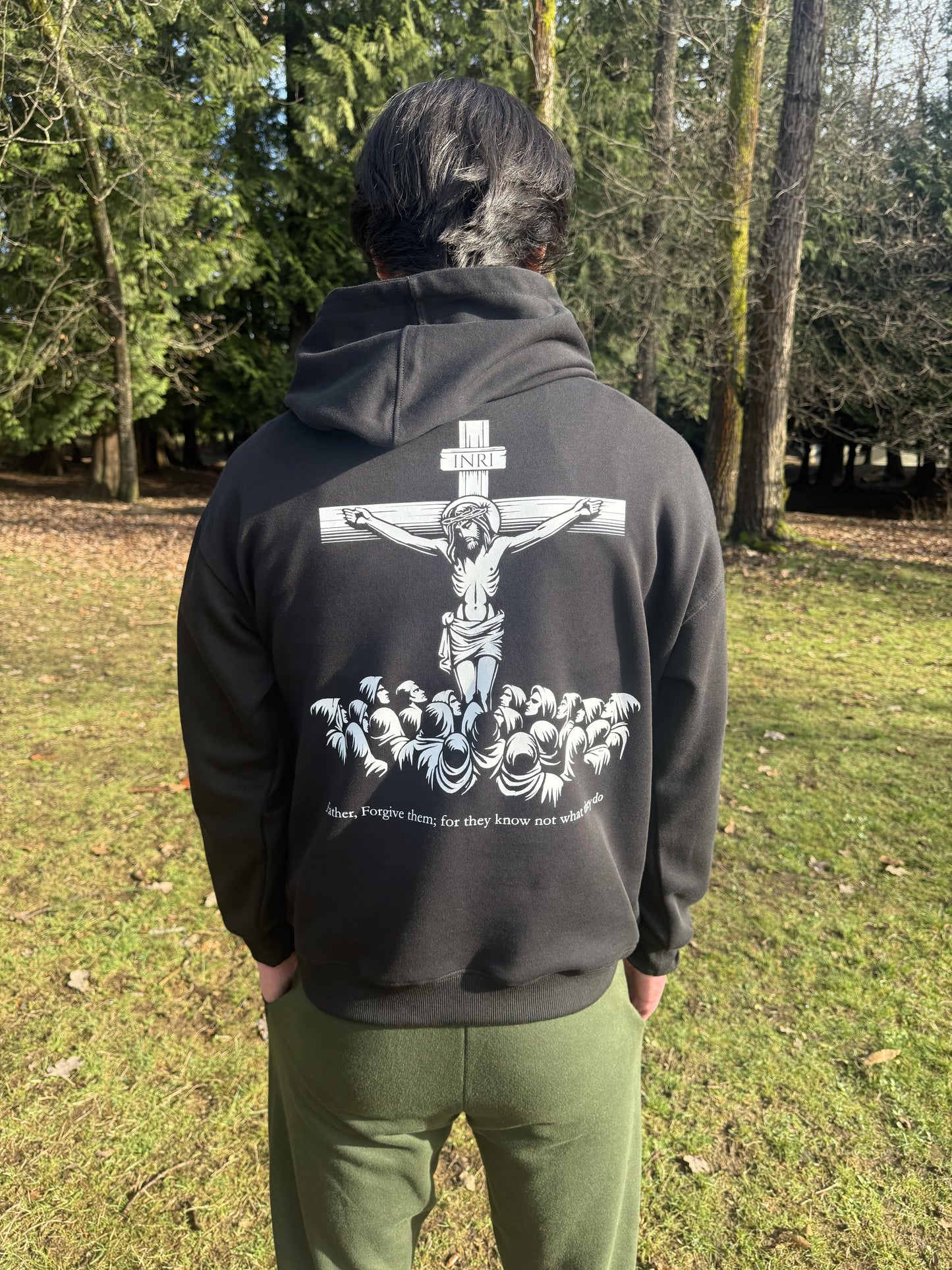 Jesus on The Cross Hoodie