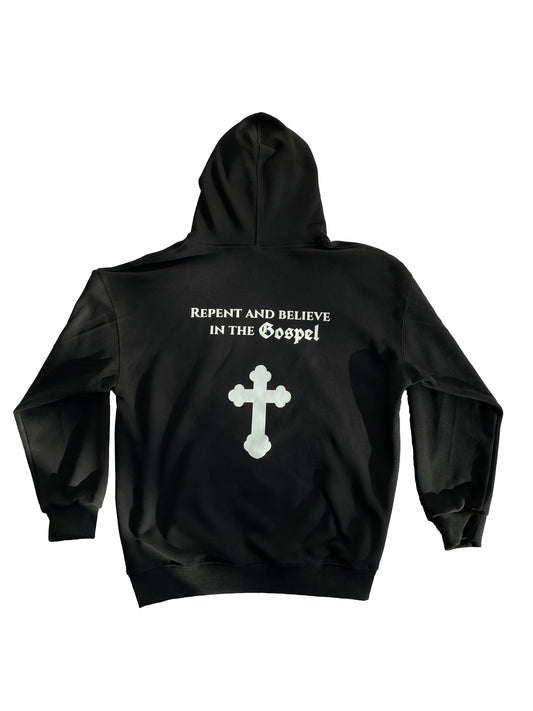 Repent and Believe in the Gospel Hoodie