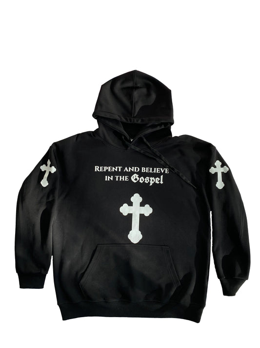 Repent and Believe in the Gospel Hoodie