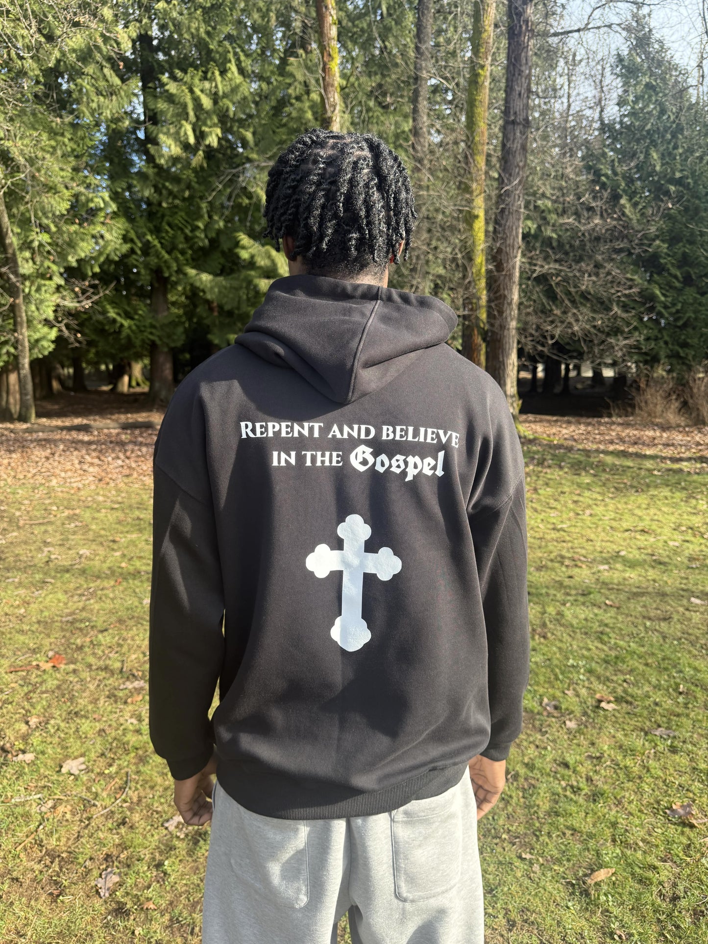 Repent and Believe in the Gospel Hoodie
