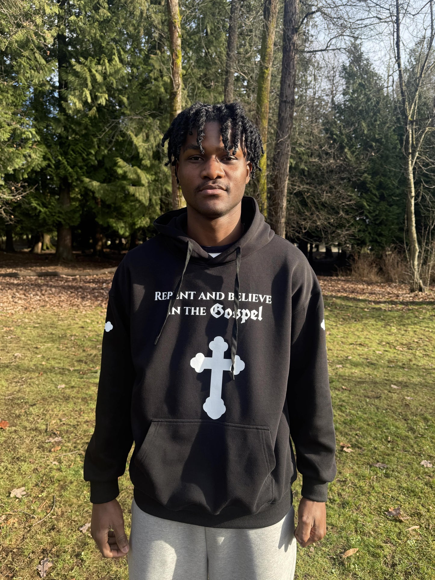 Repent and Believe in the Gospel Hoodie